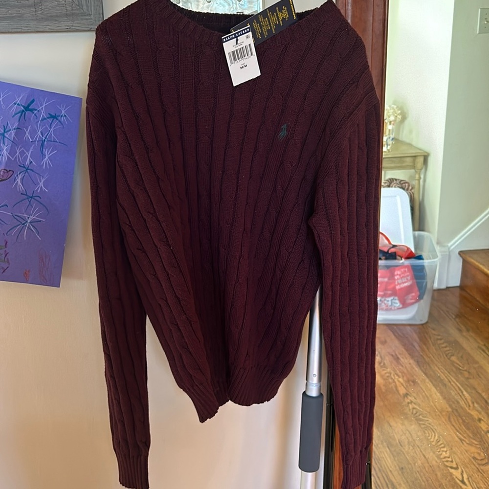 Ralph Lauren polo women’s sweater size medium. New with tags